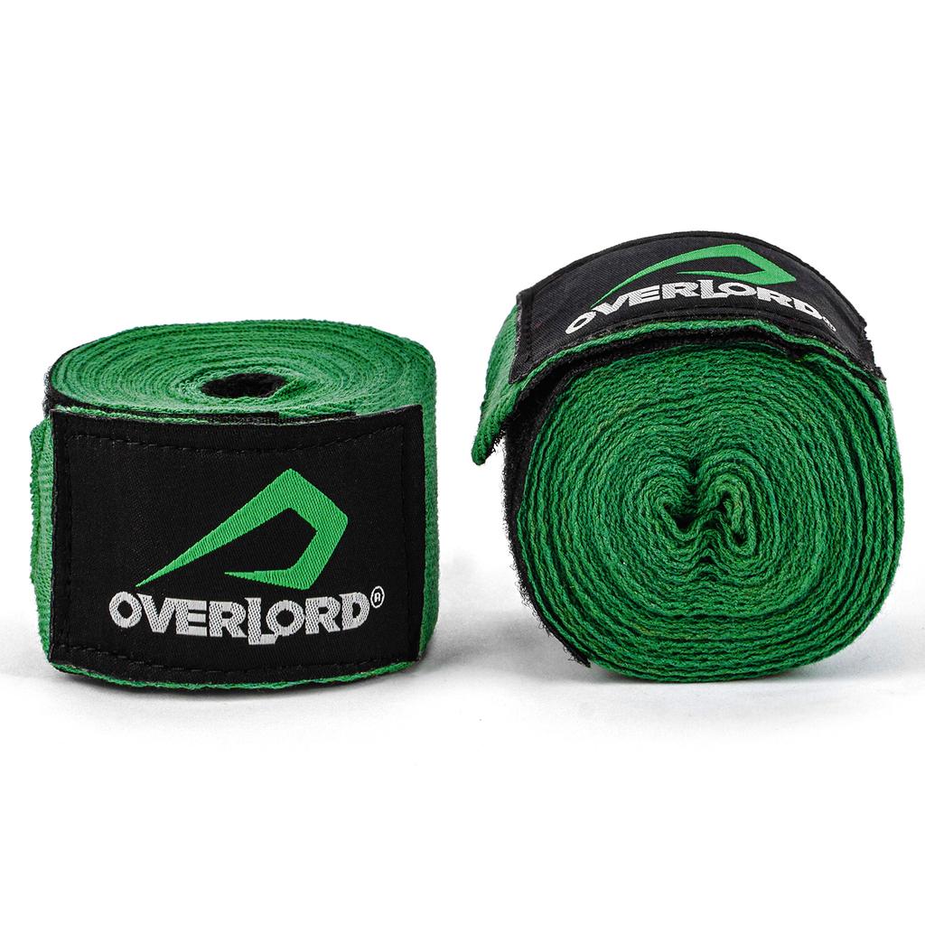 Overlord bandaż bokserski 450cm zielony