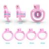 Male Chastity Device with Penis Ring Sex Toys Mini Chastity Cage for Men