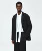 Ziosongzio [Collection] Tweed Overdrop Jacket Black Bi2Jk254Bk