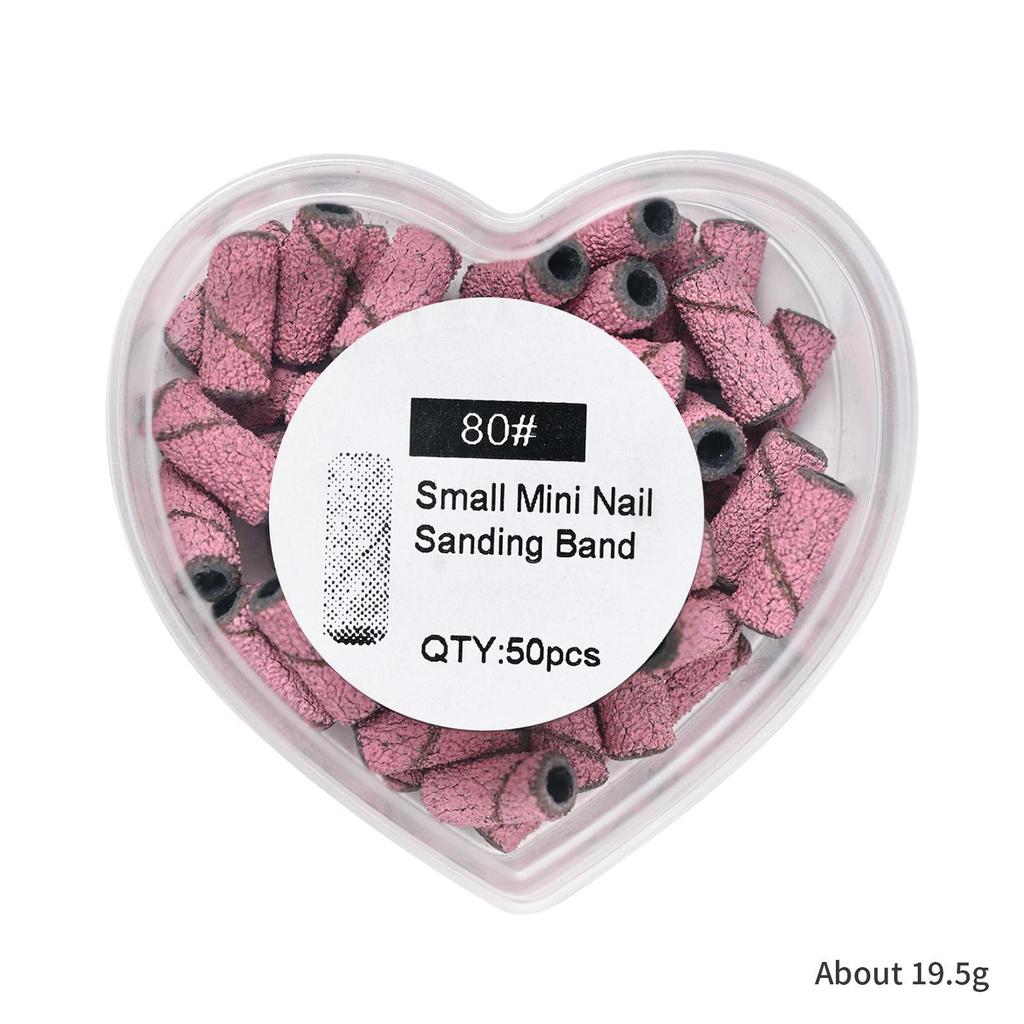 Set Manichiură Mini Bandă Abrazivă pentru Unghii și Mandrină