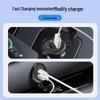 Car Charger with Independent Switch, Fast Charging QC 3.0 PD+USB for Cross-Border & Modified Vehicles
