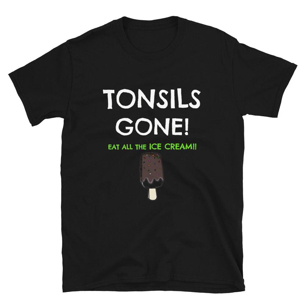 Tonsil Removal Get Well Soon Recovery Gift T-Shirt M