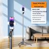 2026 Four-Axis 360° Rotating Anti-Shake Selfie Stick and Universal Floor Tripod for Mobile Phones