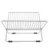 Folding Dish Drying Rack Stainless Steel Dish Drainer Space Saving Dish Rack for Kitchen Counter Storage Organization X