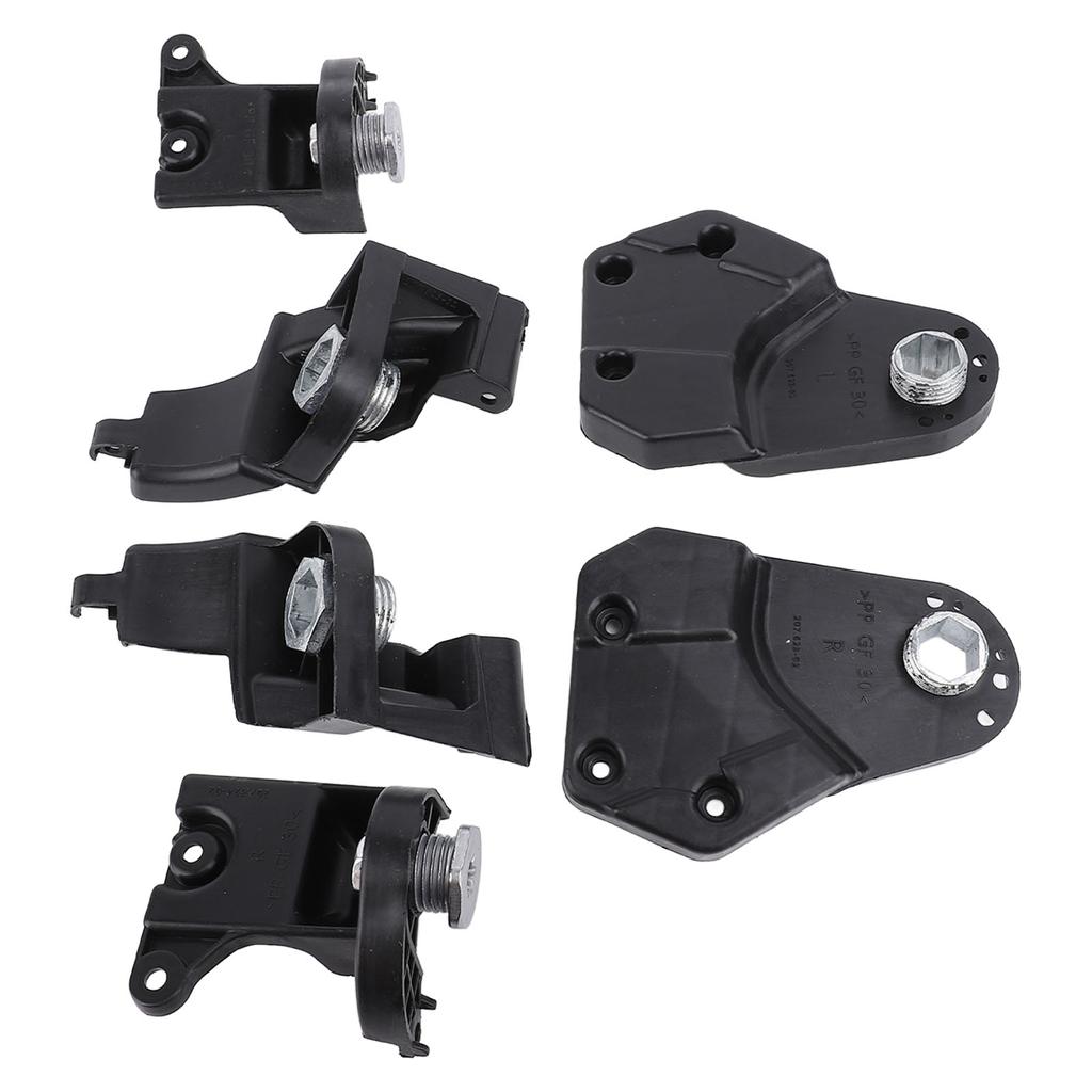 2 Sets Headlight Housing Bracket Repair Kit 2138202200 Left and Right Headlamp Bracket Repair Set