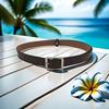 Pu Womens Chic Slim Waist Belt Perfect For Casual And Fashionable Daily Wear Black In