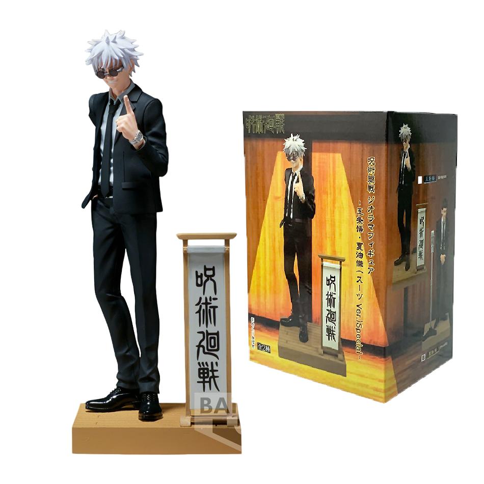 17cm Jujutsu Kaisen Anime Figure Suit Ver. Satoru Gojo Action Figure Geto Suguru Figurine PVC Adult Collection Model Toy