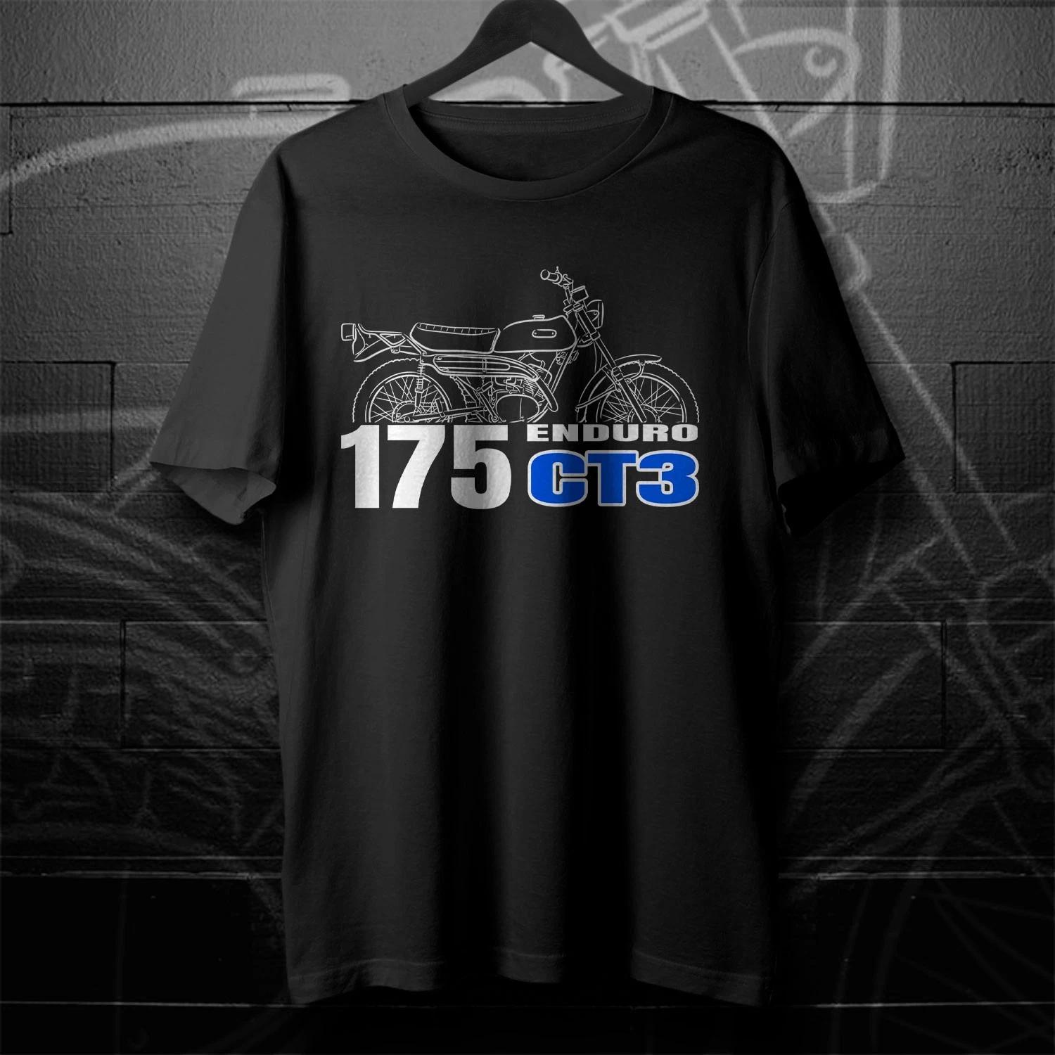 For Yamaha 175 CT3 1973 fans - Motorcycle T shirt M