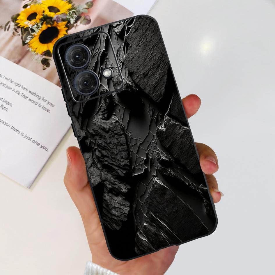 For Motorola Moto G84 G54 5G Case Fashion Flower Butterfly Shockproof Silicone Soft Slim Back Cover For Motorola Moto G14 Bumper