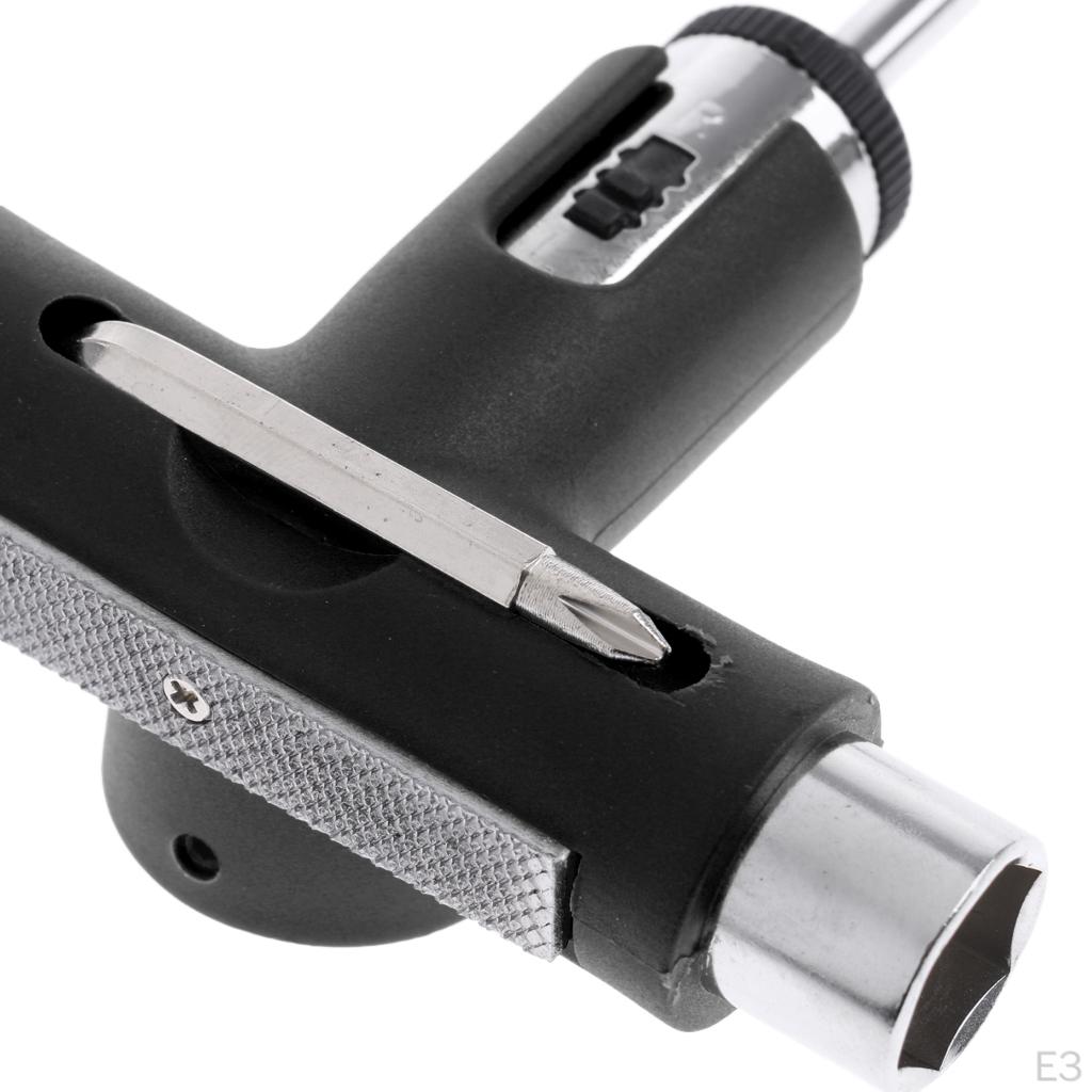 Multifunction Skateboard Longboard Screwdriver Socket Wrench Tool