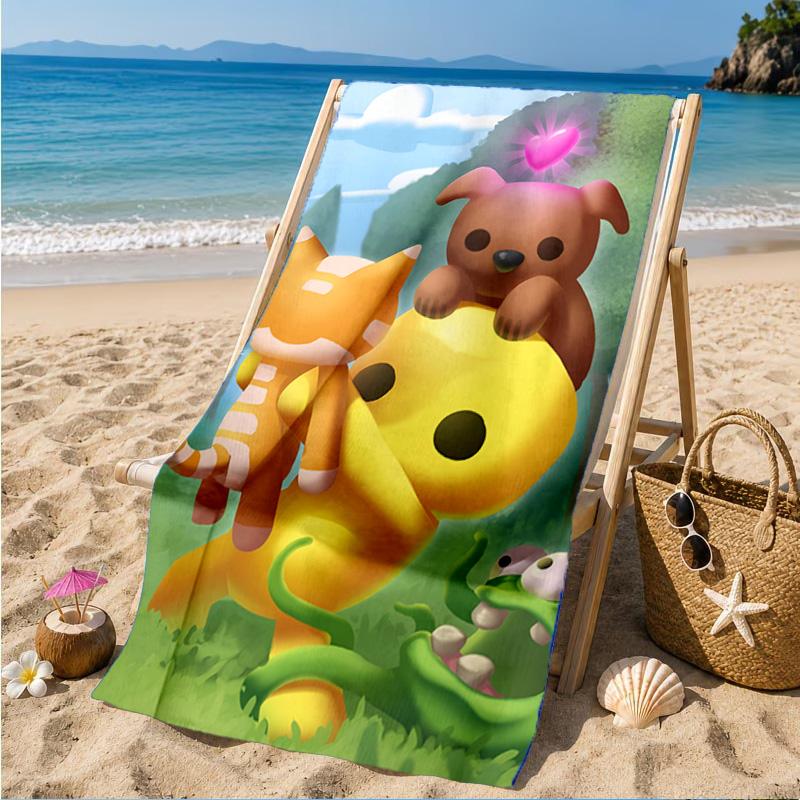 Wobbly Life Adventure Awaits Beach Towel, Quick-drying, Easy to Care for, Suitable for Both Fitness and Beach Vacations,Sports Essential