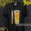 Funny Cigarette Beer T Shirt Hilarious Party Meme Offensive Alcohol Themed Casual Vintage Unisex Top For Everyday Wear