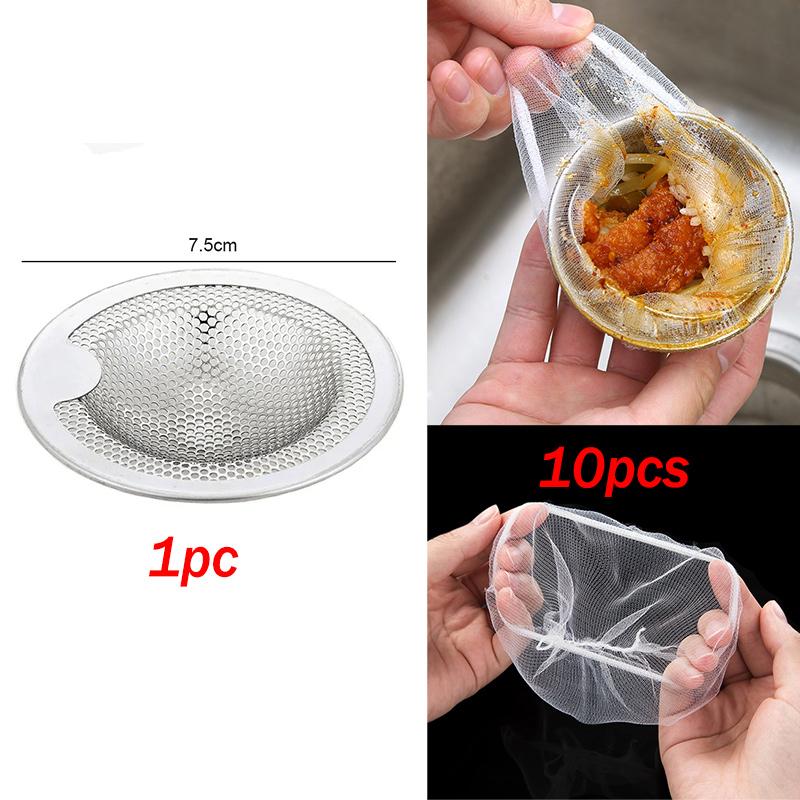 Zlewozmywak Kuchenny Stal Nierdzewna Filtr Kanalizacyjny Sitka Jednorazowe Siatki Filtrujące do Zlewu Odpływ Podłogowy Łazienkowy Filtr Włosów i Odpadów