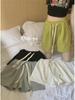 Women's High-Waist Elastic Sports Shorts - Summer 2024 Korean Style Wide-Leg Casual Pants