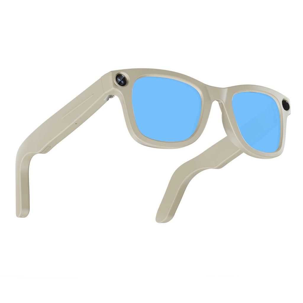 800W HD AI Smart Bluetooth Glasses Camera: Anti-Shake Photography, Video Recording, Recognition, and Translation Capabilities.