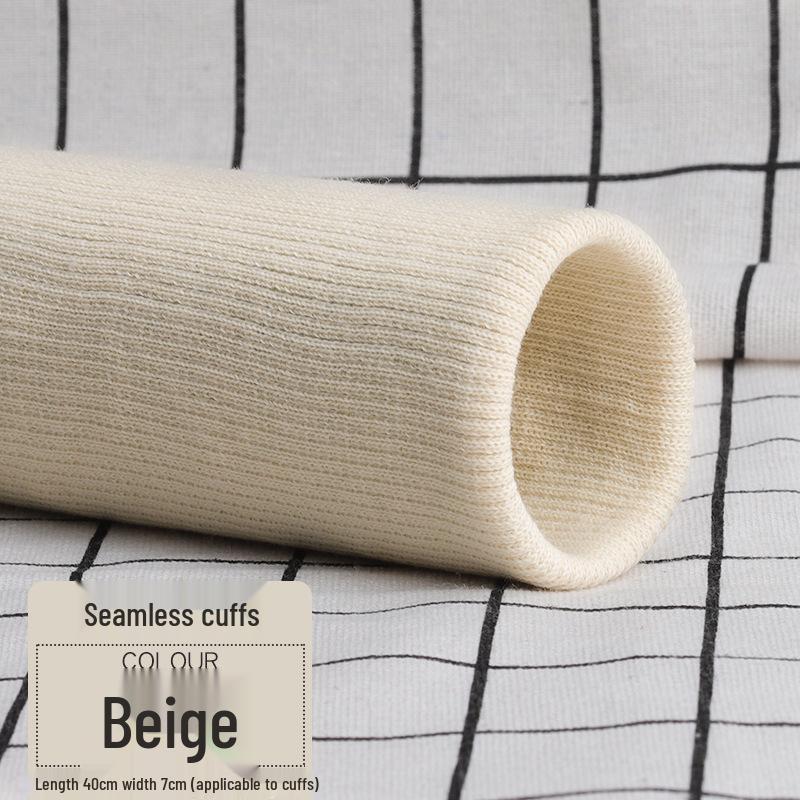 Elastic Trim Ribbed Cuffs for Children's Down Jackets and Pants