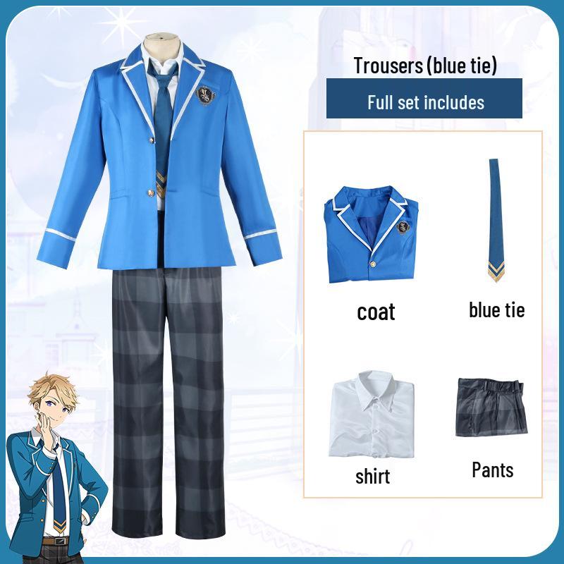 Ensemble Stars Hiyori Itsuki Hokuto Unisex School Uniform Cosplay Costume Set