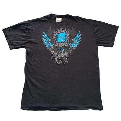 Y2K Grunge Perlen Trommeln Hemd Herren Gr. XL