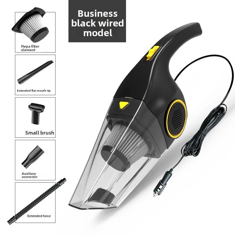 Автомобильный моющий и сухой пылесос высокомощный беспроводной пылесос производитель чёрный