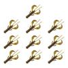 10Pcs/pack Simulation Prawns Shrimp Fishing Tackle Lures Baits Soft Crawfish Soft Shrimp Lures Baits Soft Lures Worms