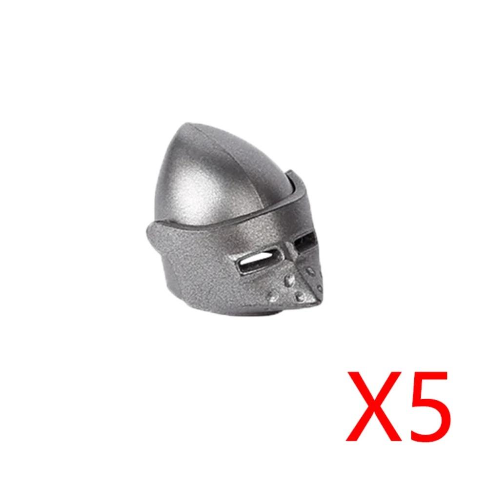 MOC Building Blocks Medieval Military Solider Figures Knights Weapons Accessories Helmet Sword Spear Bow Axe Mini Bricks Toys