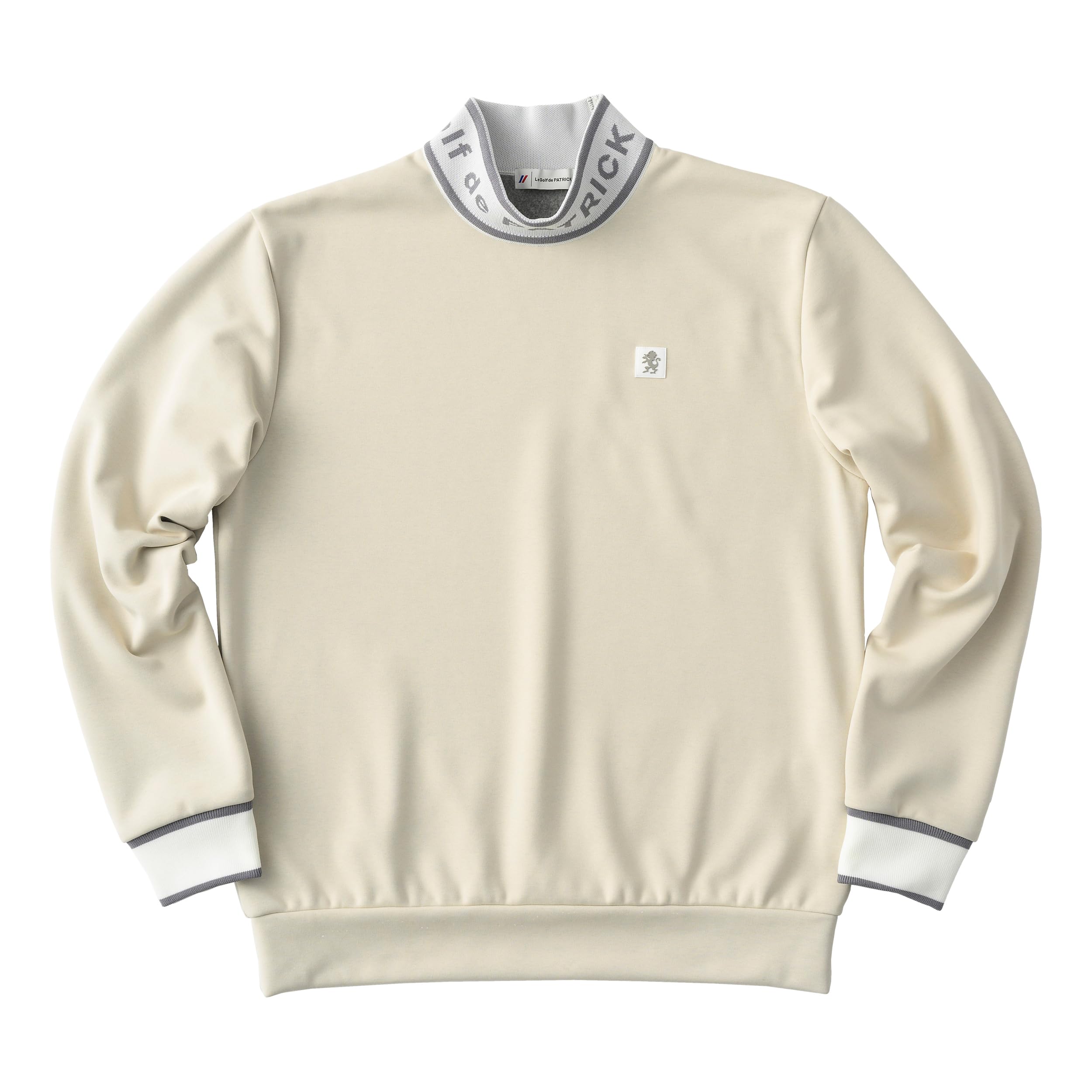 

M collar logo cordura pullover [Patrick] слонова кістка