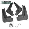Front Rear Fender Mudguard Splash Guard No Drilling Mud Guards Accessories for Volkswagen Tiguan L 2017-