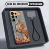 Vintage Lucky Golden Horse Case For Samsung S26 S25 Ultra S24 S23 FE S22 A15 A16 A17 A35 A36 A37 A54 A55 A56 A57 5G Hybrid Magnetic Matte Cover