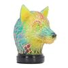 Animal Desk Lamp Wolf Shape Resin Vintage USB 5V LED Night Light for Home Bedroom Office Decoration
