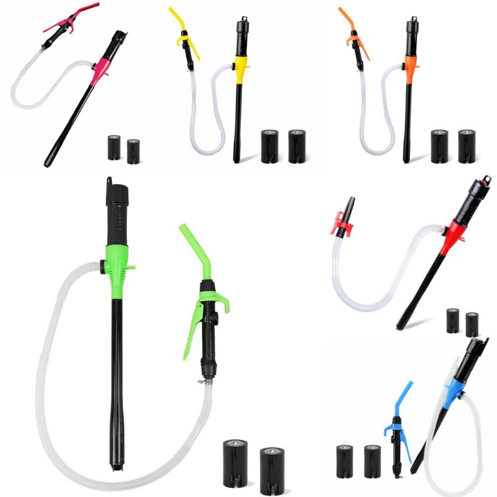 Flow Control Nozzle Electric Fuel Pump Heavy Duty Self-Priming Fuel Transfer Pump Multifunction Leak-Proof
