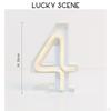 for Bedroom, Battery , Neon Number Sign Birthday Anniversary