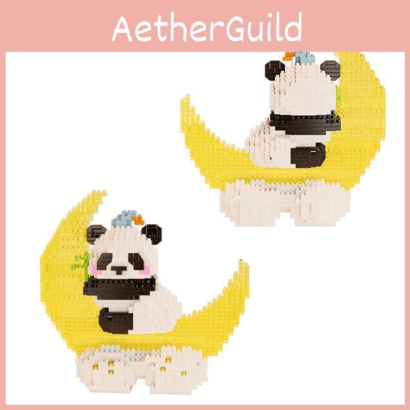 Panda Building Blocks Toy Creative Birthday Gift For Boyfriend/girlfriend Made Of Plastic/abs Material Includes 800+ Diamond-like Pieces