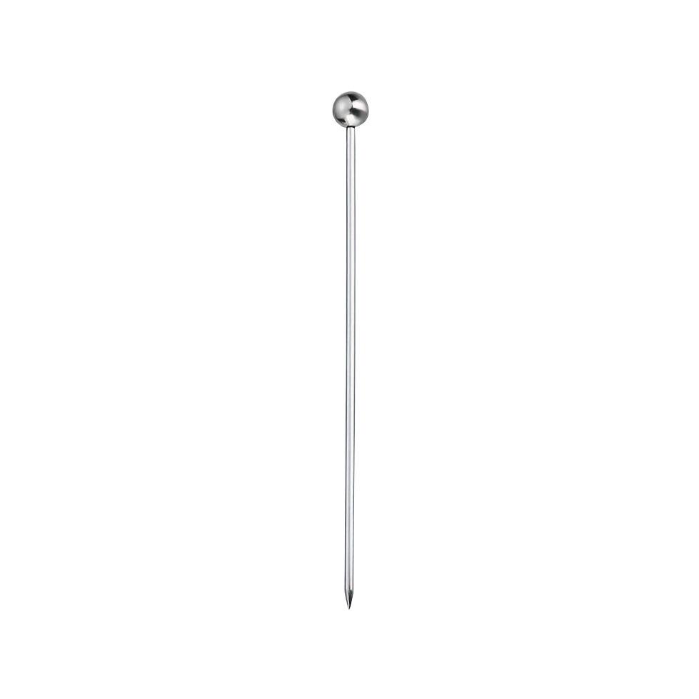 

304 Stainless Steel Cocktail Skewers for Cake, Snacks, Dessert, and Fruit 1 Silver Fruit Skewer срібний
