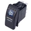 5pin Car Switch Boat Truck Light Toggle Switch Waterproof 24V Bar Style Blue Toggle Rocker Reverse Rear Light Switch 12V