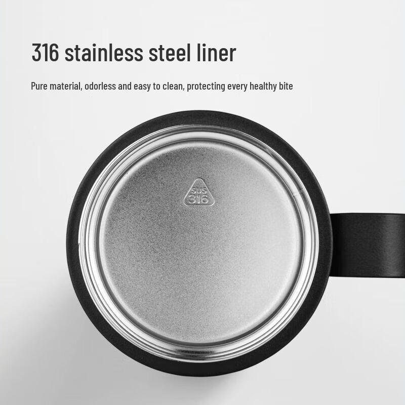 HAERS Simple Commuter Insulated Mug with Handle