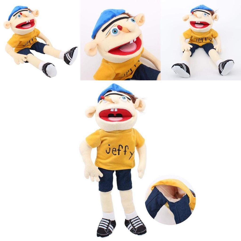 Funny Jeff Plush Doll – Parent-child Interaction Toy – Early Education Gift