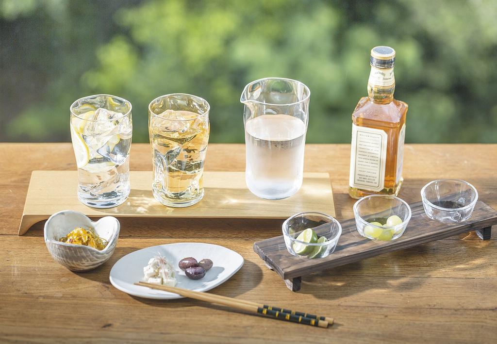 ADERIA Glass Cup Tumbler Tebineri Fluid 380ml Set of 3 To Made In Japan Dishwasher Safe [Soft Texture/Easy Hold] B-6891