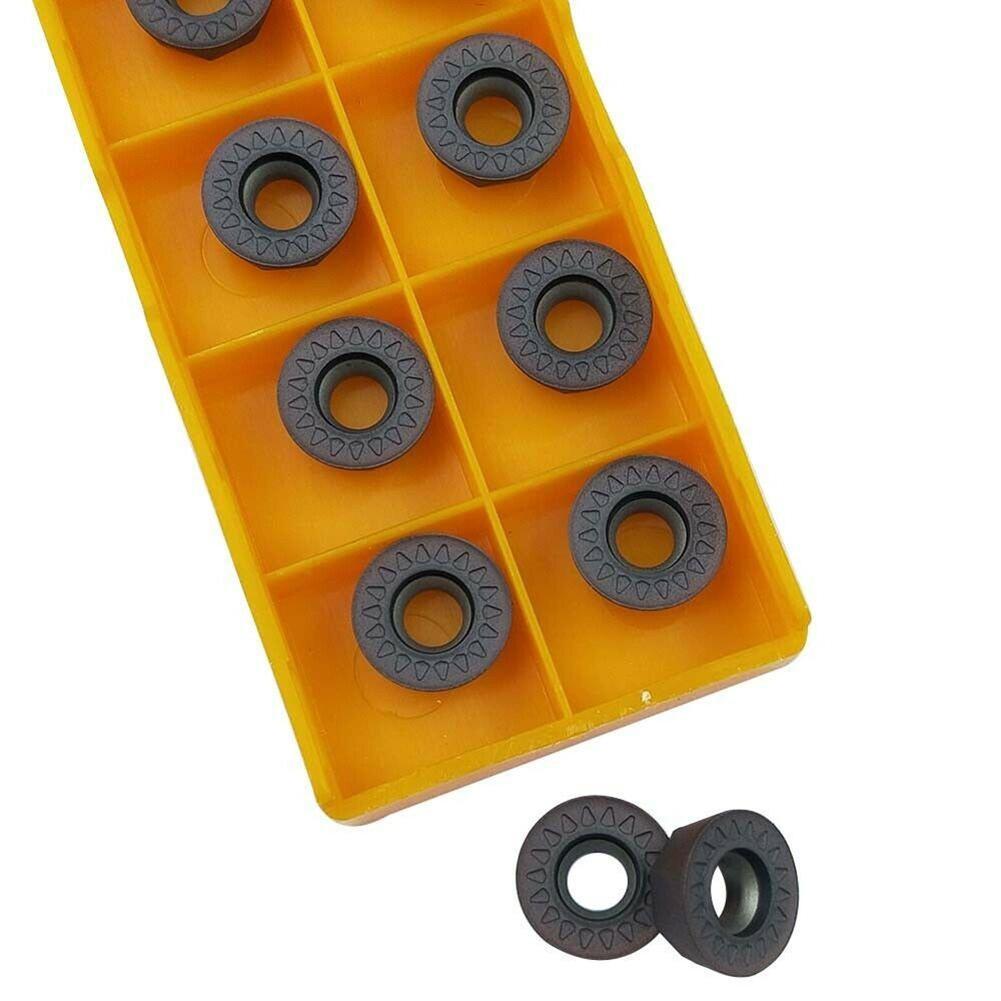 10Pcs RPMT1204MOE-JS RPMT1204M0 Insert Carbide Insert Milling Cutter