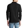 Polo Ralph Lauren Solid Logo Embroidered Long Sleeve Polo Shirt Men Tops Black MNPOKNI16820362-001