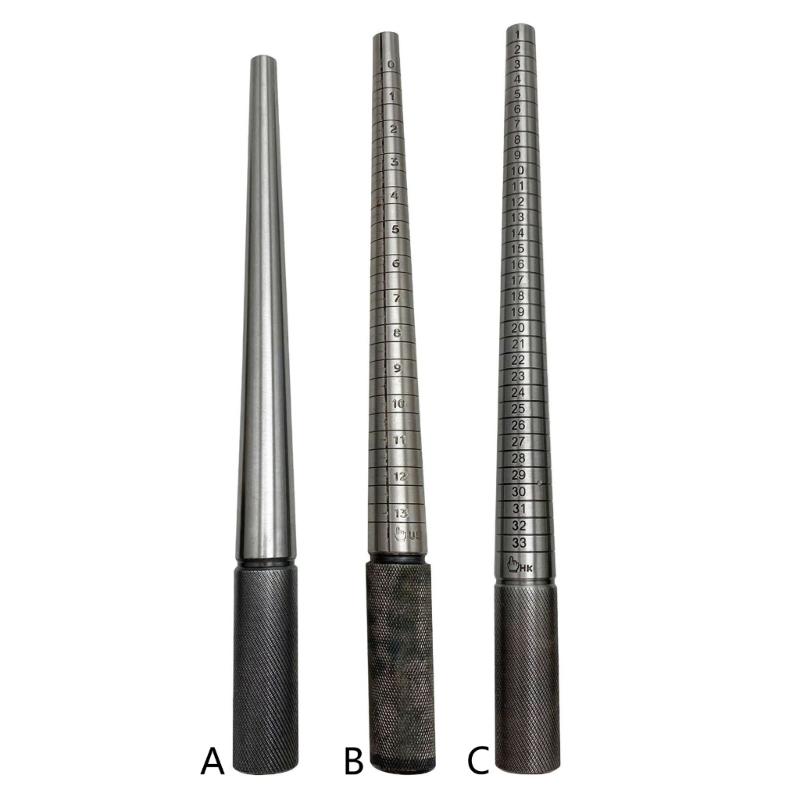 Professioneller Ringgrößenversteller Schmuckherstellung Bastelbedarf Werkzeug Dorn Zubehör zum Formen und Anpassen von Ringen