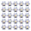 25pcs Replace 3W LED Lamp Beads 5V Aluminum High Power LED Light Source Chip Floodlight Bulb