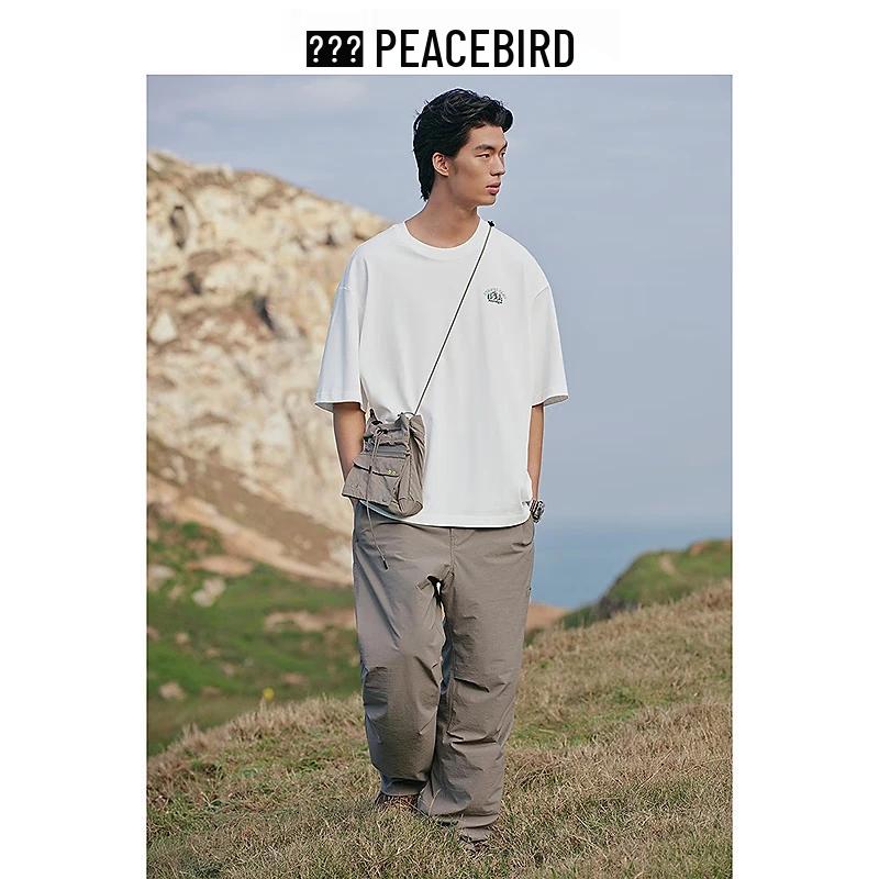 PEACEBIRD Men s Cotton Short Sleeve T-Shirt 3XL