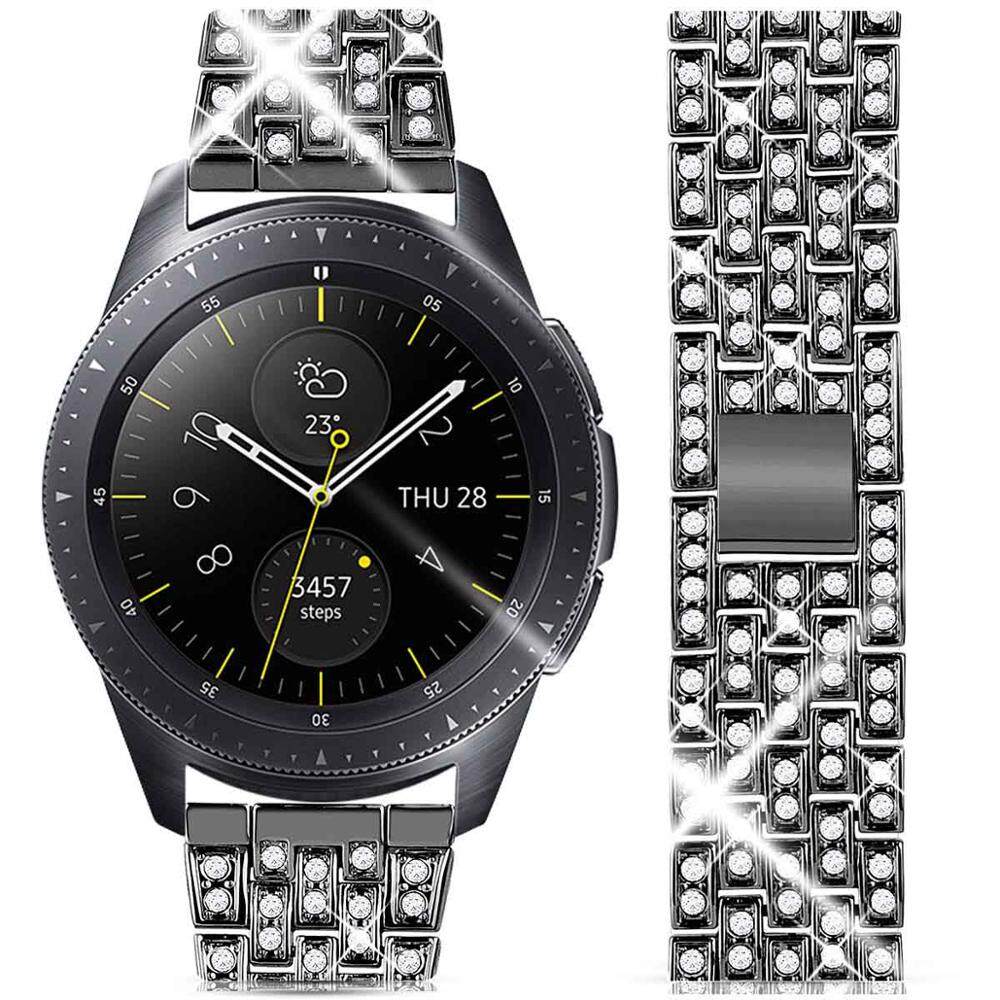 20mm Band for Samsung Galaxy Watch 6/5/pro/4/Classic/3/46mm/active 2 Metal Diamond bracelet Huawei GT/2/GT2/2e/3 Pro 22mm strap