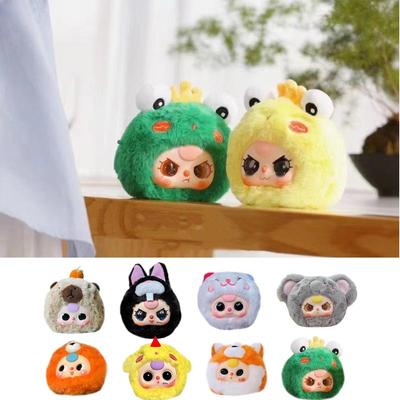 Comic Plush Toys Hugging Pillows Cute Baby Three-year-old 2nd Generation Plush Doll Kawaii Ornaments Toy For Fans Kid Girls Gift