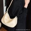 Korean Version of Niche Leisure Commuter Bag Women's 2025 New Fashion Soft-sided Messenger Bag Simple Commuter Shoulder Bag
