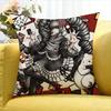 Celestia Ludenberg   Various Sizes Square Pillow Case For Car Home Bedchamber Decor