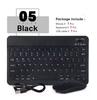 Hebrew Russian Korean Spanish Portable 10 Inch Wireless Keyboard and Mouse Set For iPad Samsung Huawei Tablet Laptop IOS Android