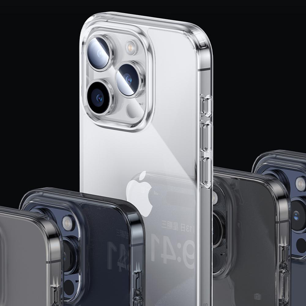 BENKS For iPhone 16 Pro Case TPU Frame Acrylic Back Transparent Phone Cover