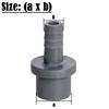 10Pcs/Lot Out Diameter 50/63-40/50mm PVC Pipe Pagoda Connector Aquarium Fish Tank Oxygen Pump Soft Hose Joints