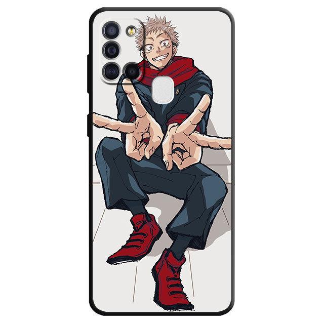 Dark Jujutsu Kaisen Jjk Beste Hüllen Hülle für Samsung Galaxy M12 M22 M32 5g M31 M30s M23 M51 M52 M33 M13 M31 Silikonhülle